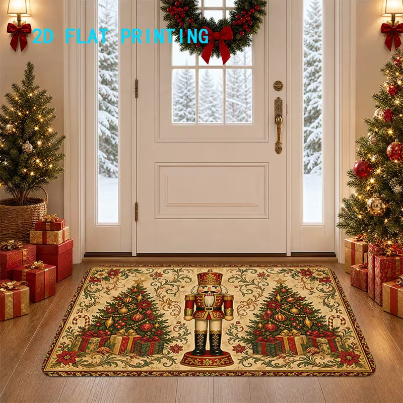 Holiday-themed Front Door Mat