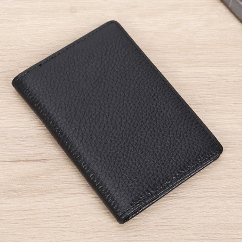 Premium Textured Leather Card Holder kalsten