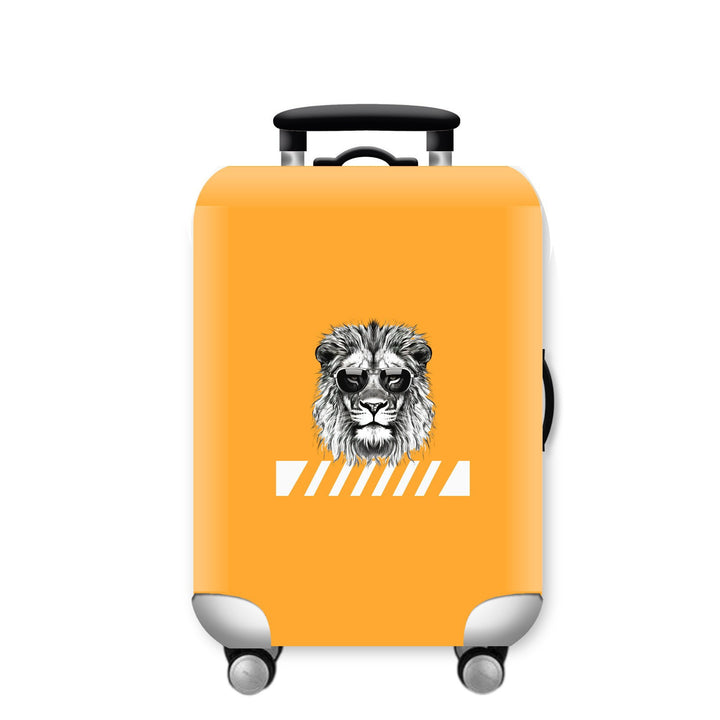 Unisex hard-shell suitcase with funny giraffe design Kalsten