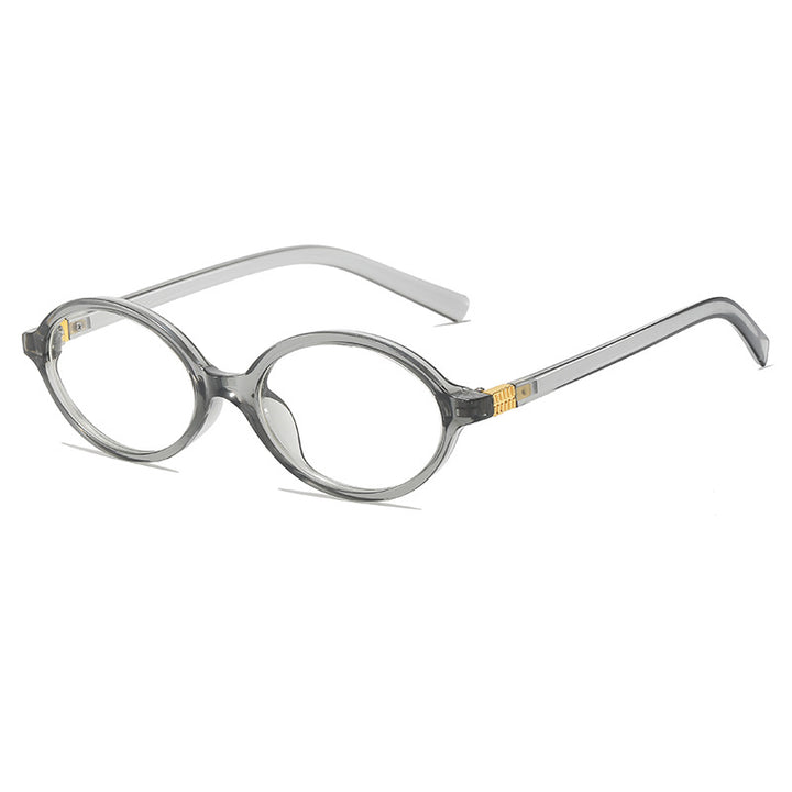 Vintage-Inspired Oval Frame Eyeglasses Kalsten