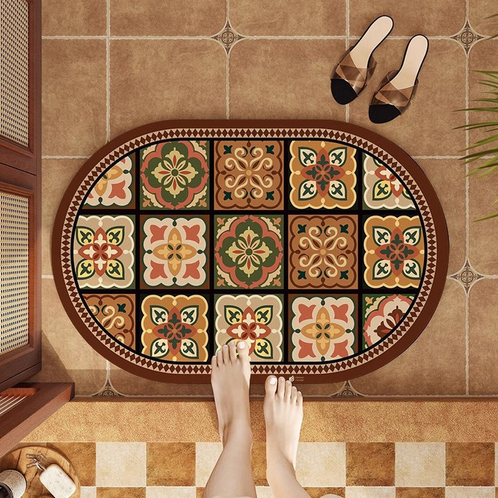Decorative Area Bath Mat Kalsten