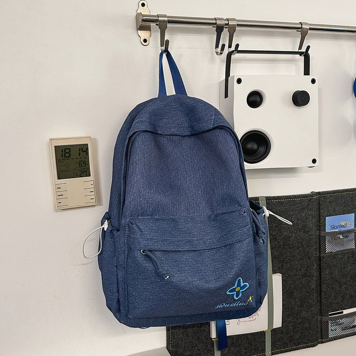 Casual Floral-Embroidered Backpack Kalsten