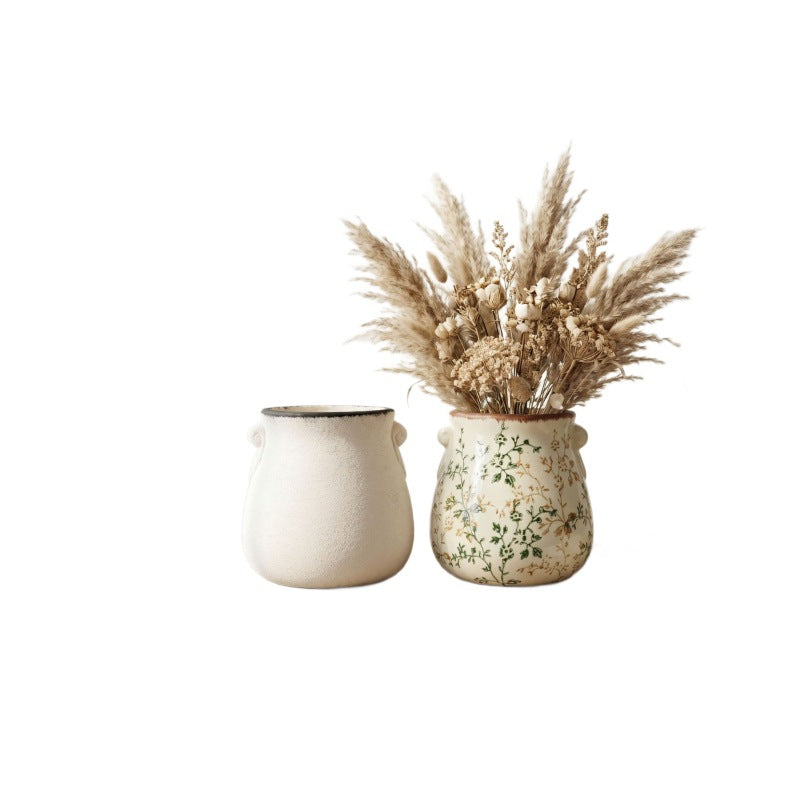 Handcrafted ceramic flower pot Kalsten