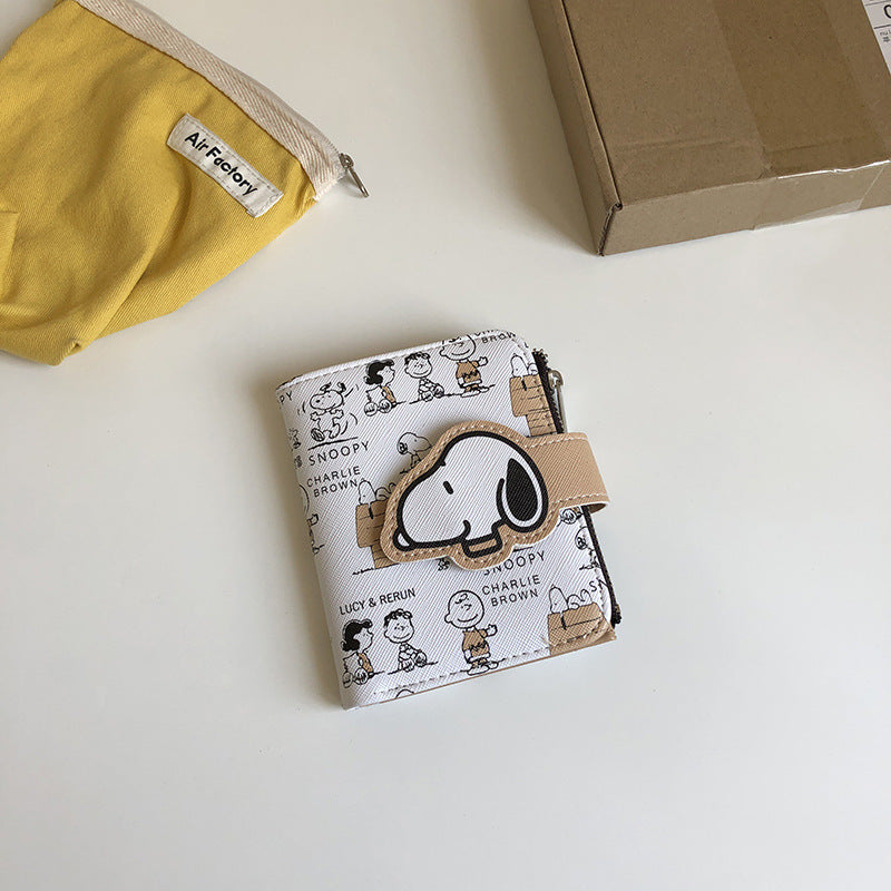 Cartoon-Themed Zip Wallet Kalsten