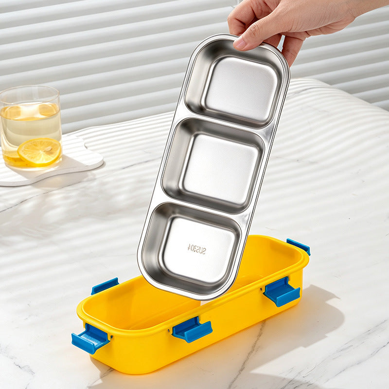 Fun-Themed Multi-Compartment Lunch Box