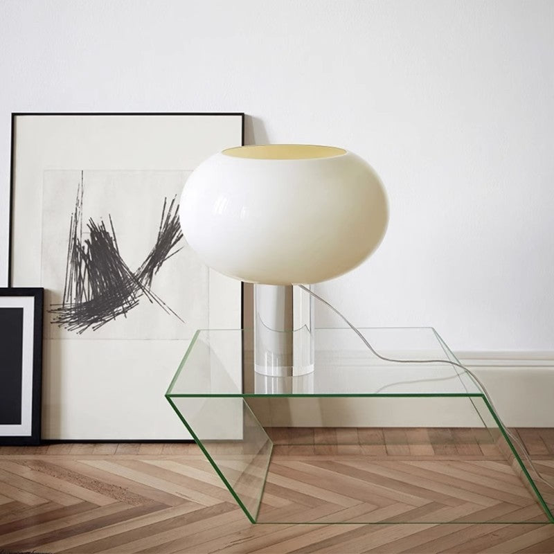 Modern Table Lamp with Elegant Globe Shade