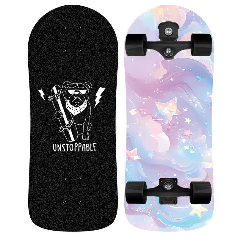 Unicorn-Themed Graphic Skateboard Kalsten