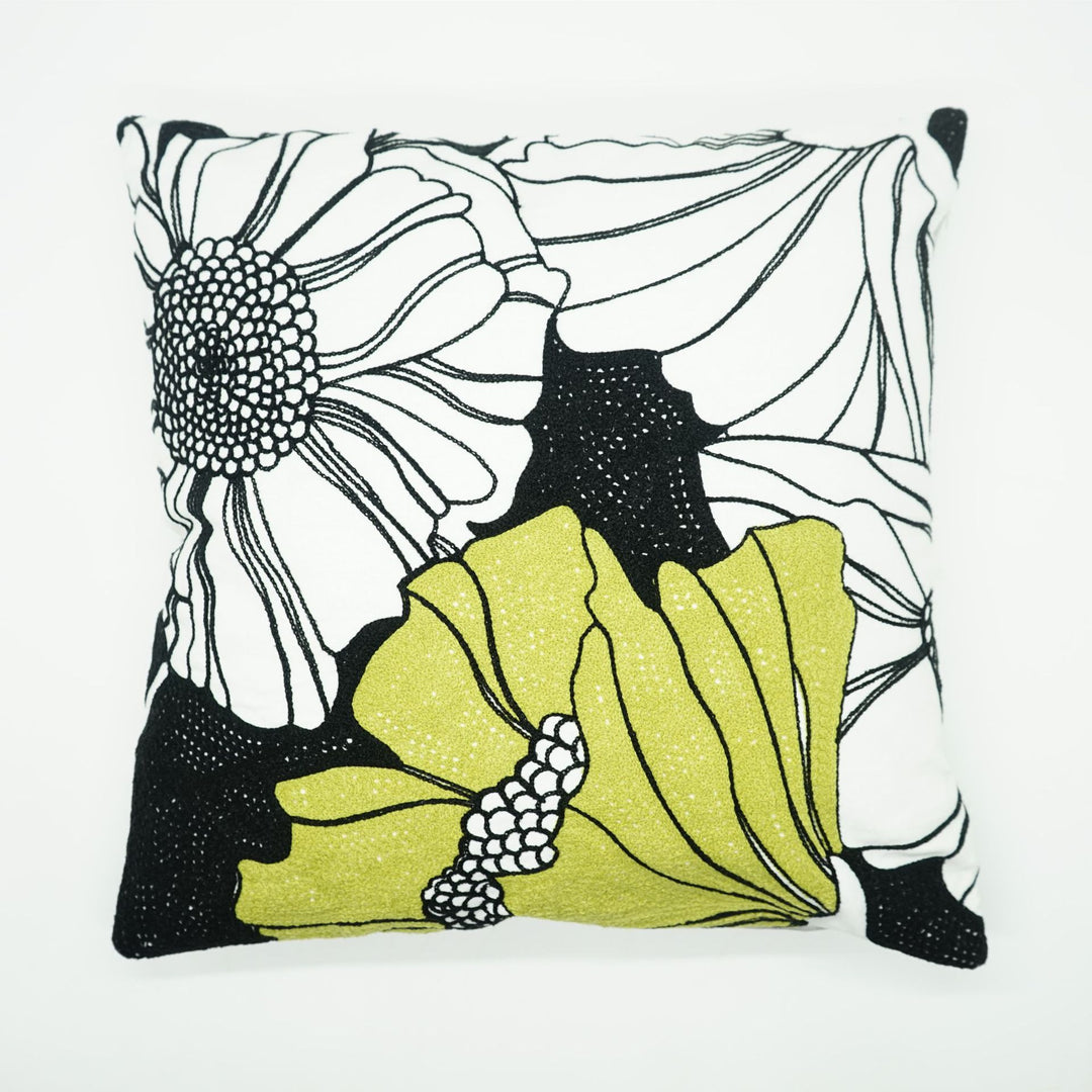 Geometric Pattern Accent Pillow