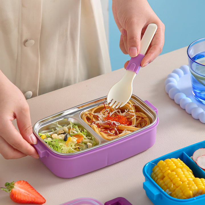 Multi-Compartment Stainless Steel Meal Prep Container