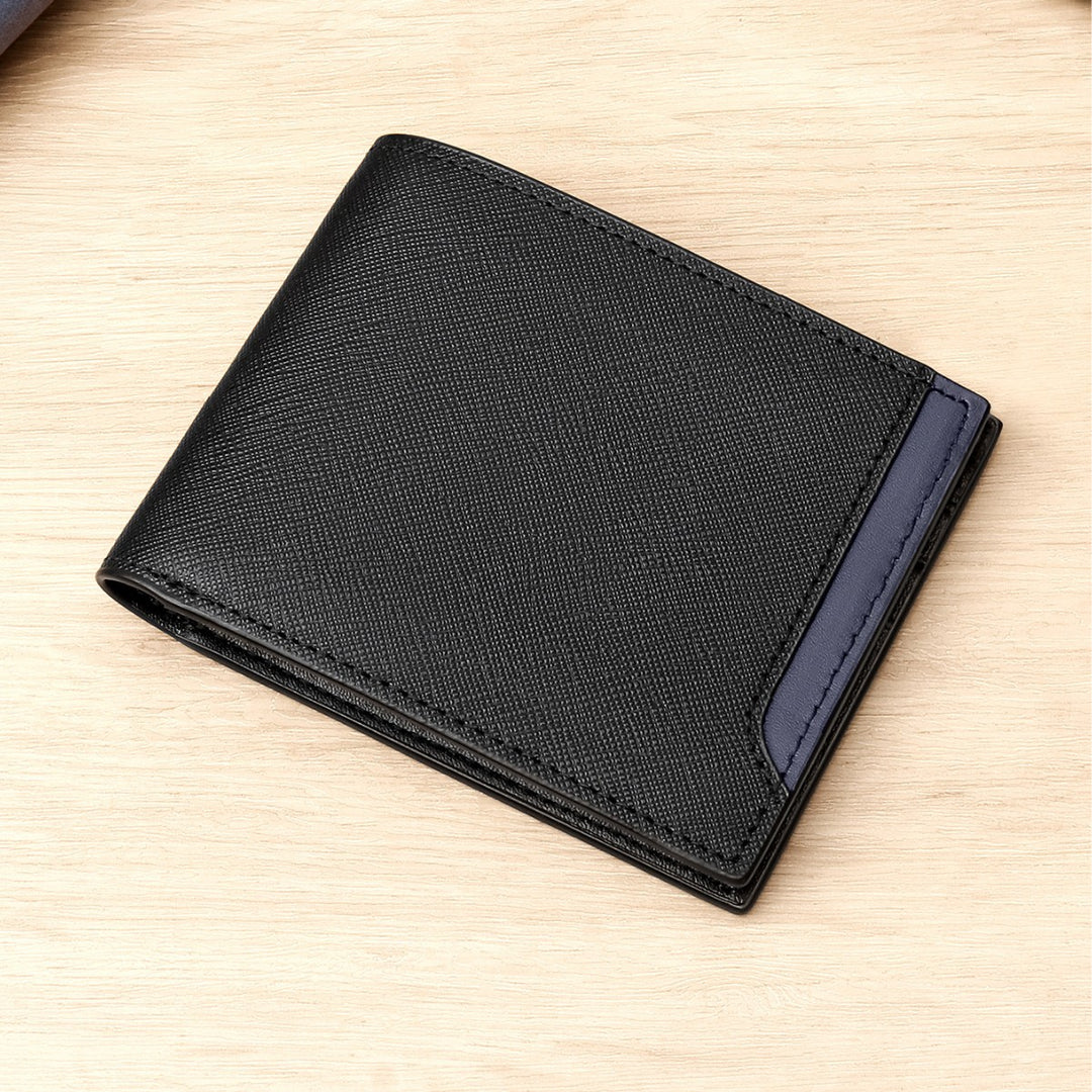 Textured Leather Card Wallet kalsten
