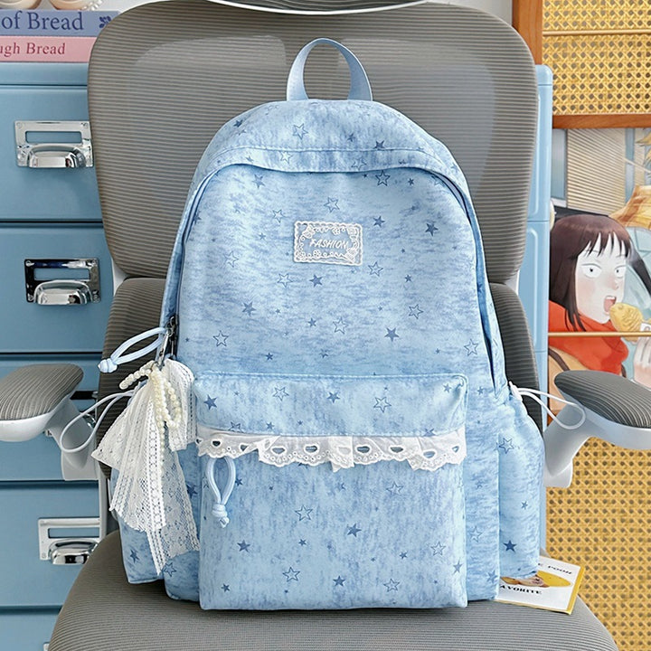 Fun Star-Embellished Backpack Kalsten