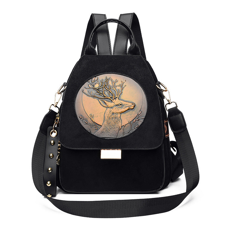 Artistic Embossed Backpack