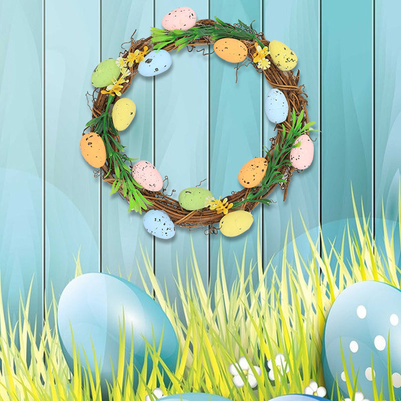 Decorative Easter Egg Wreath Kalsten