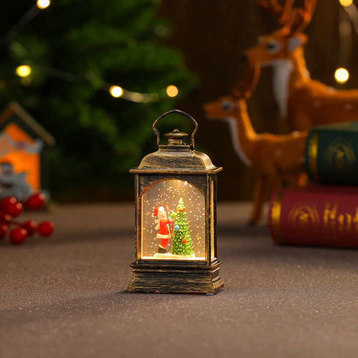 Decorative Light-Up Christmas Telephone Box Kalsten