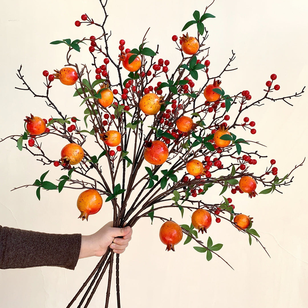 Decorative Pomegranate Blossom Arrangement