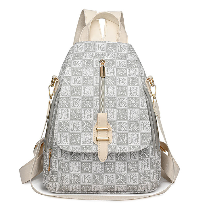 Stylish Geometric Print Rucksack