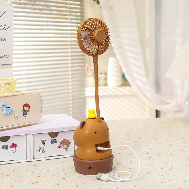 Ladies Stylish Table Fan in Creative Bear Design Kalsten