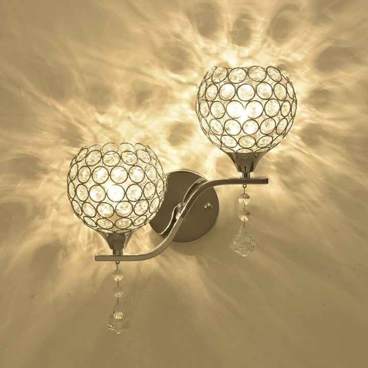 Crystal Accent Wall Sconce
