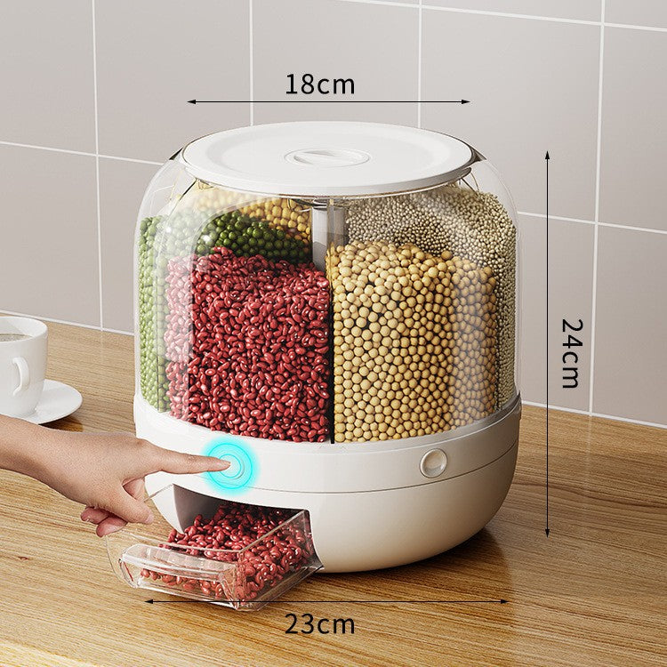 Smart Multi-Compartment Grain Storage Container Kalsten