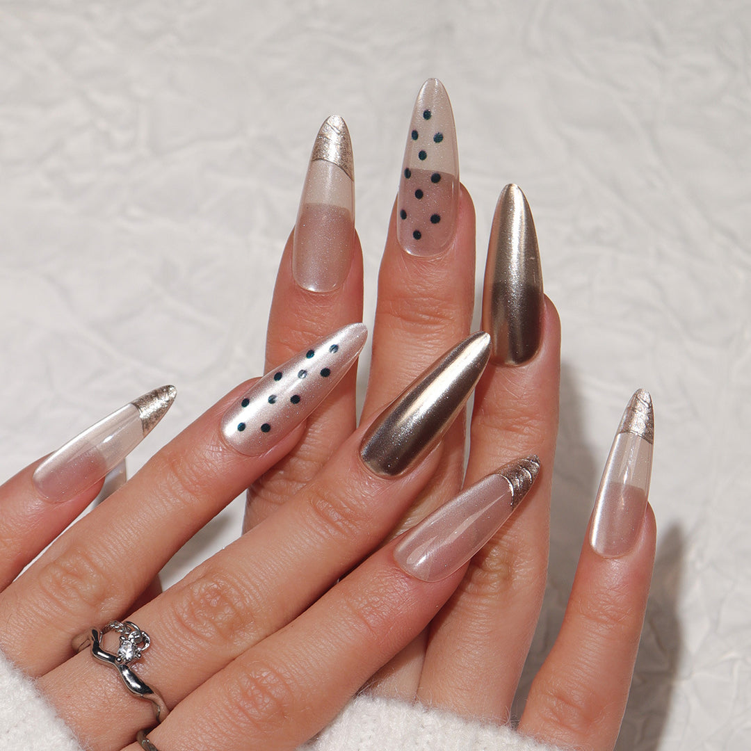 Glamorous Stiletto Nail Extensions Kalsten