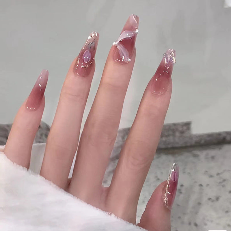 Artistic Stiletto Nail Art Kalsten