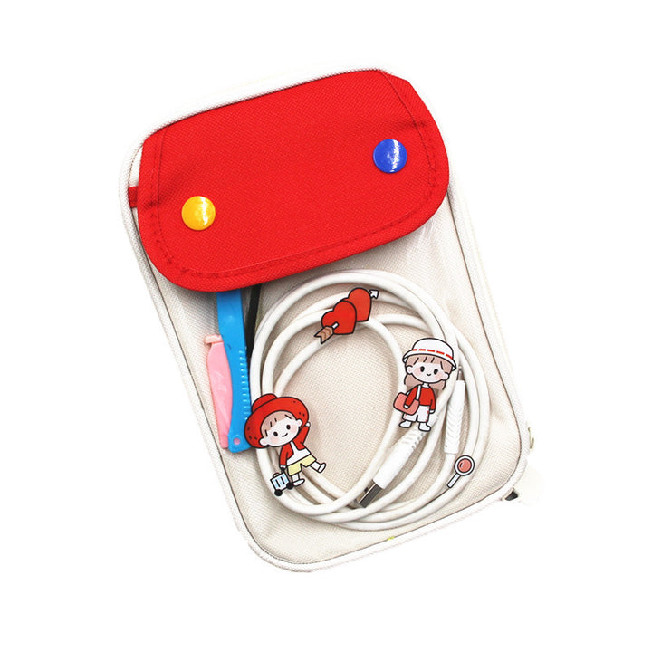Cute Cartoon-Themed Zippered Pencil Case Kalsten