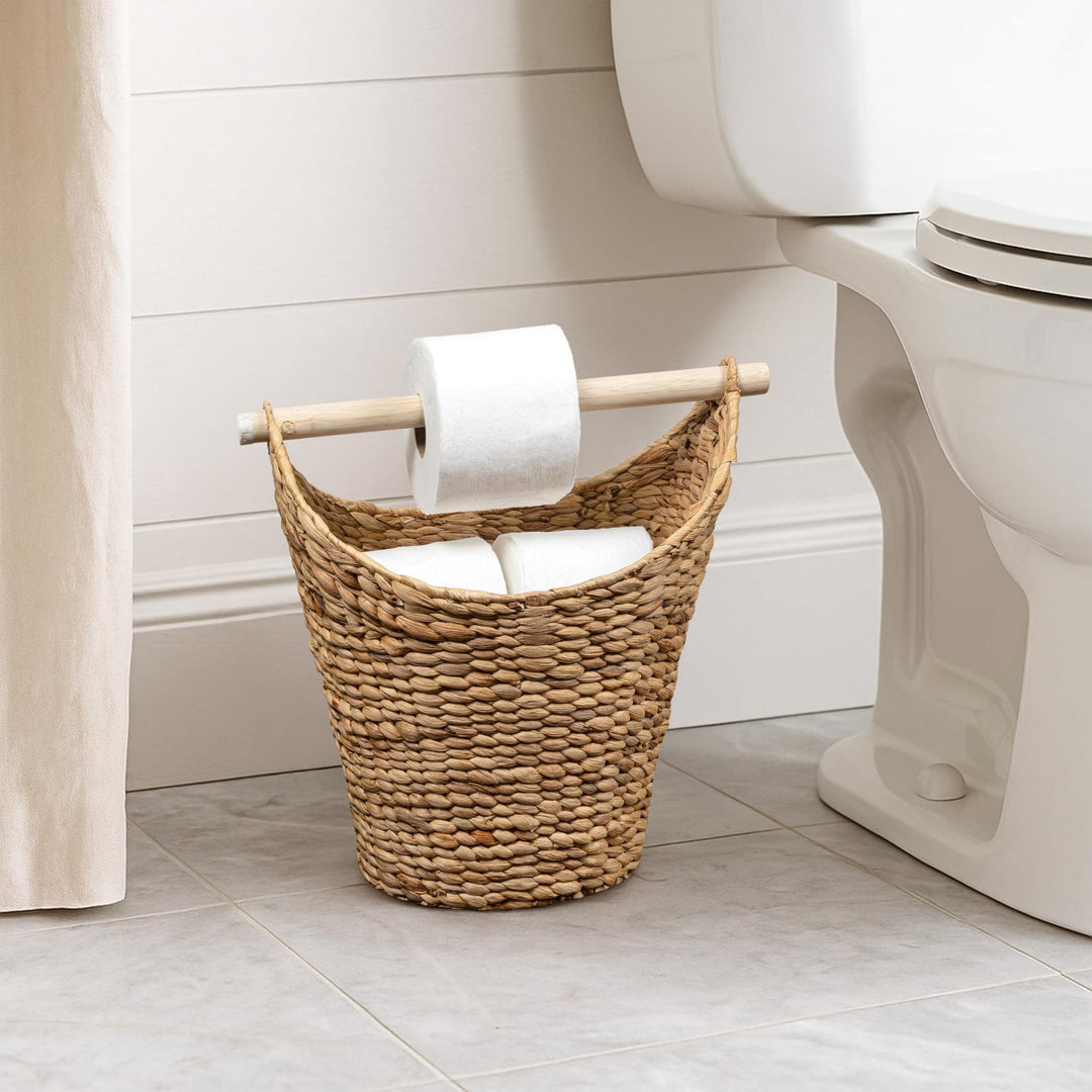 Woven Bathroom Storage Basket Kalsten