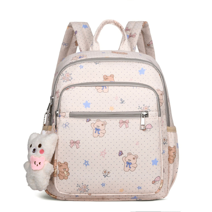 Cute Cartoon-Themed Multi-Pocket Backpack Kalsten