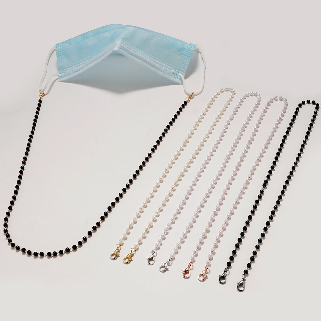 Pearl-Linked Eyewear Chain Kalsten