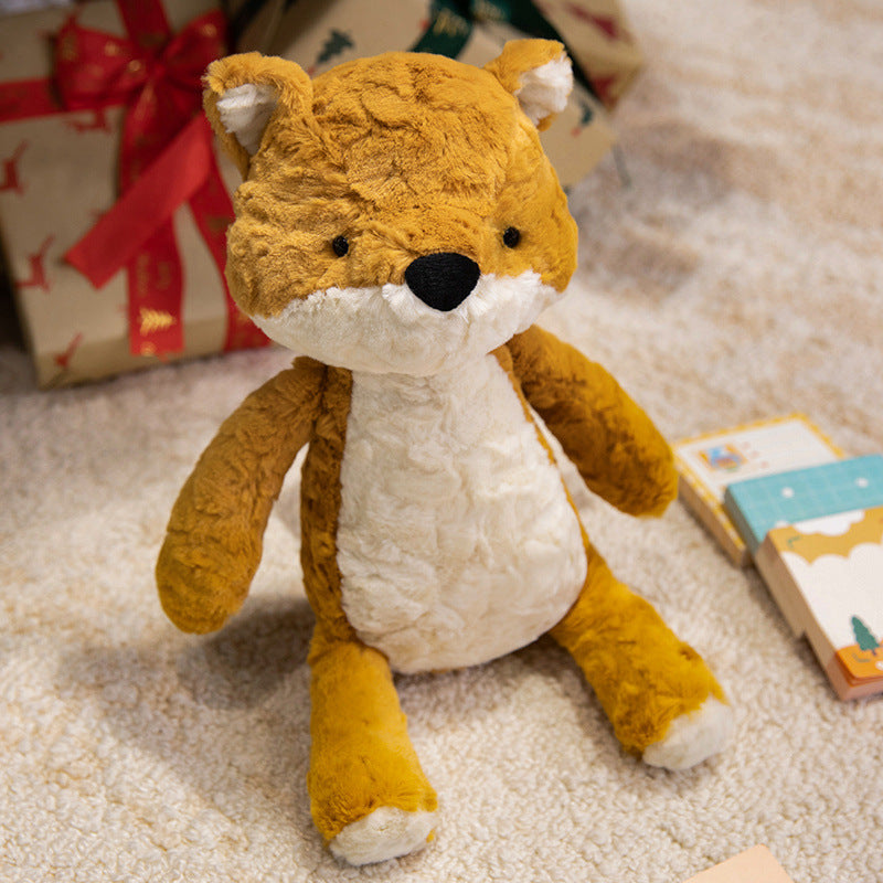 Plush Sitting Long-Limbed Cat Cuddle Companion Kalsten