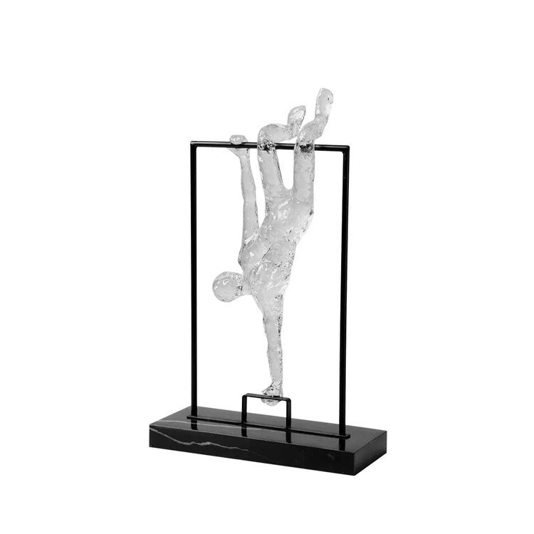 Abstract Artistic Gymnast Sculpture
