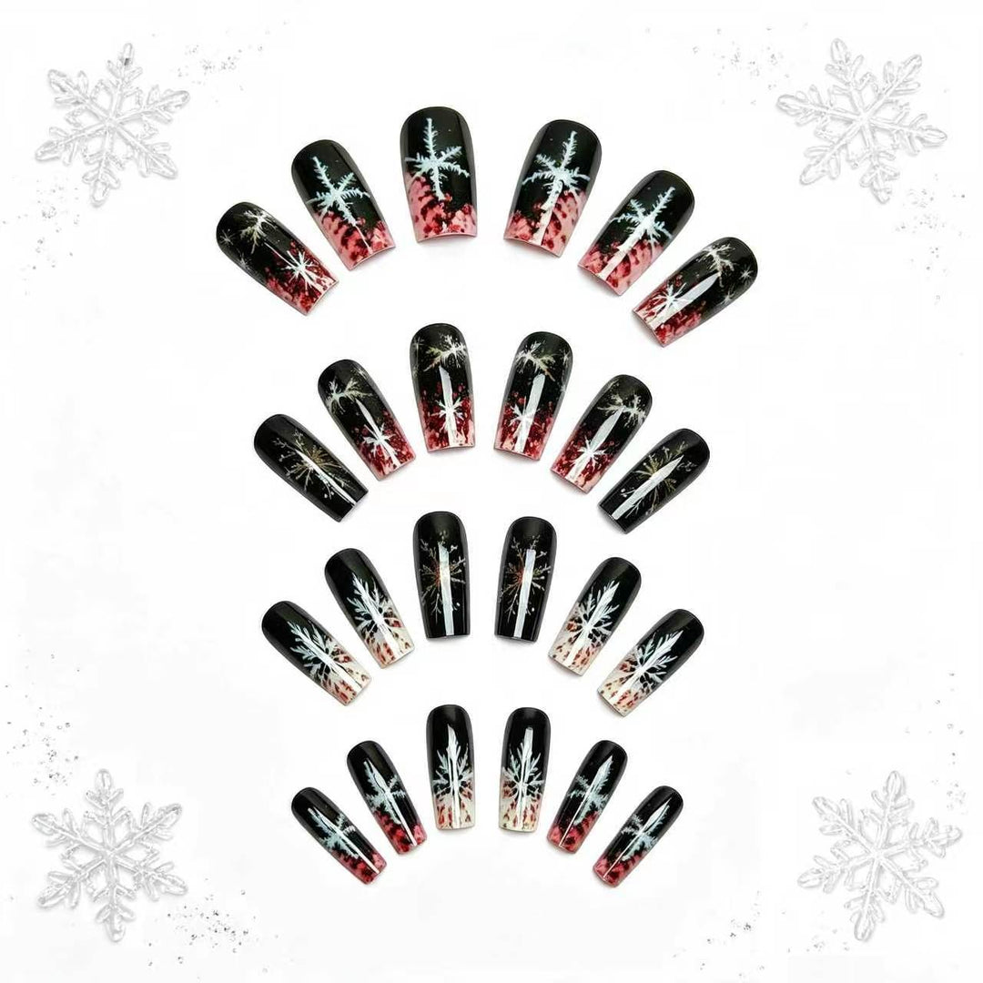 Winter-Themed Long-Lasting Nail Art Kalsten