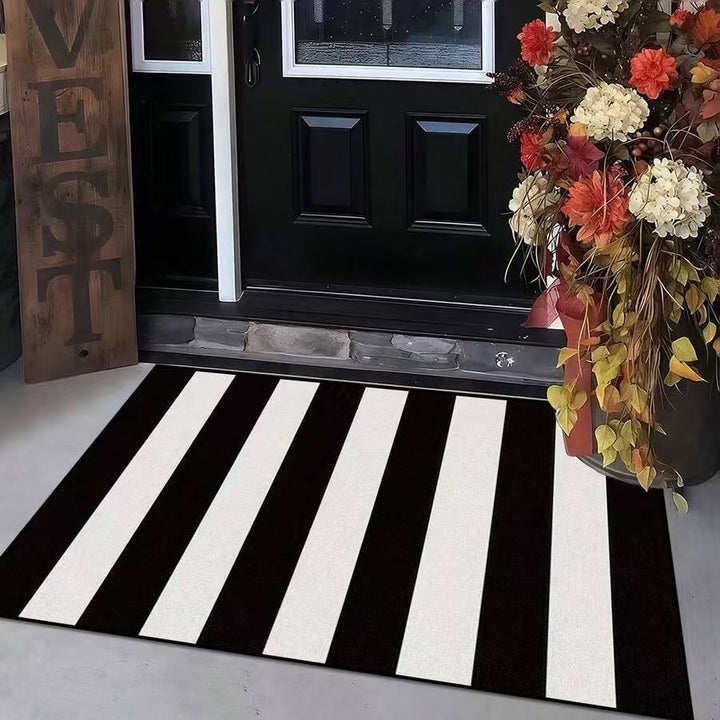 Striped Outdoor Entry Mat