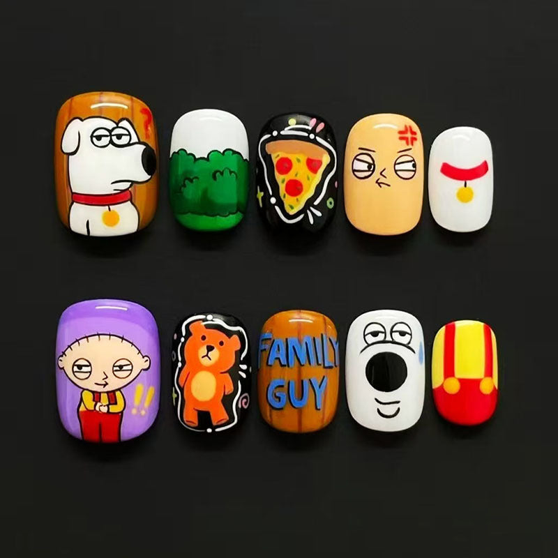 Playful Artistic Nail Art Design Set Kalsten