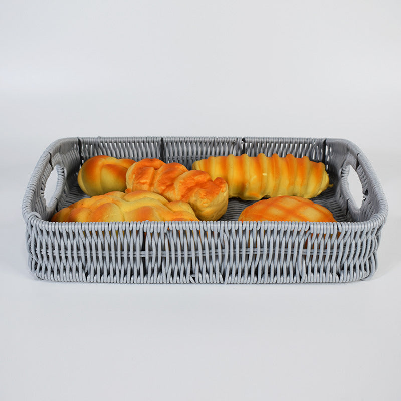 Stacking Woven Storage Trays Kalsten