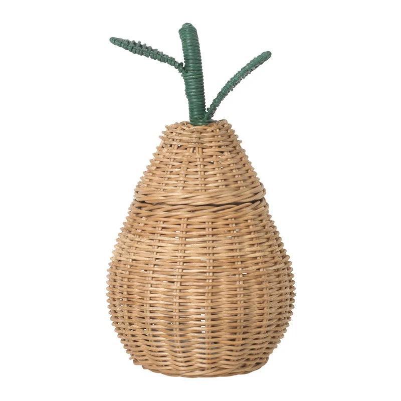 Decorative Woven Storage Container with Lid Kalsten