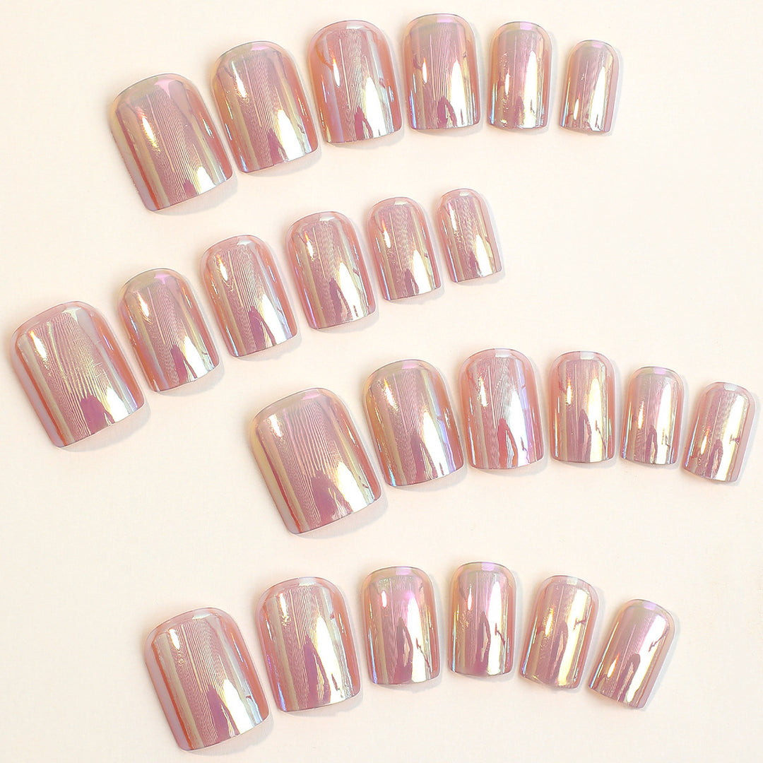 Acrylic nail set with luxurious crystal accents Kalsten