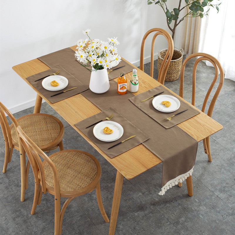 Elegant Cotton Table Runner