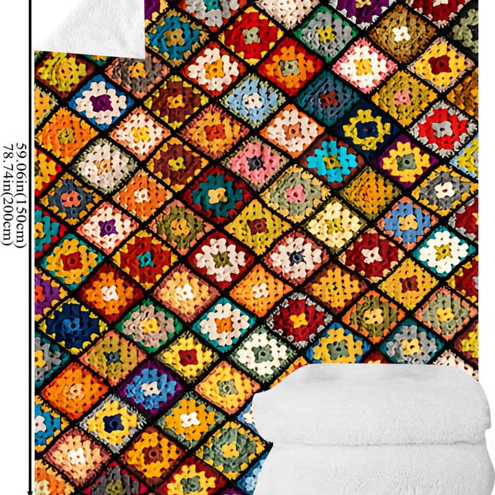 Cozy Multi-Patterned Blanket
