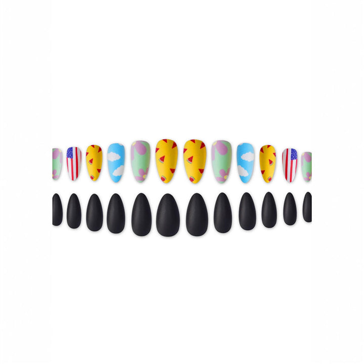 Creative Thematic Press-On Nail Set Kalsten