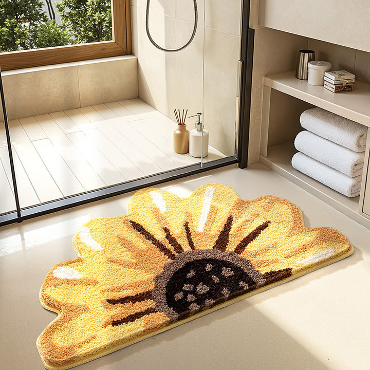 Playful Cartoon Pet Bath Mat Kalsten