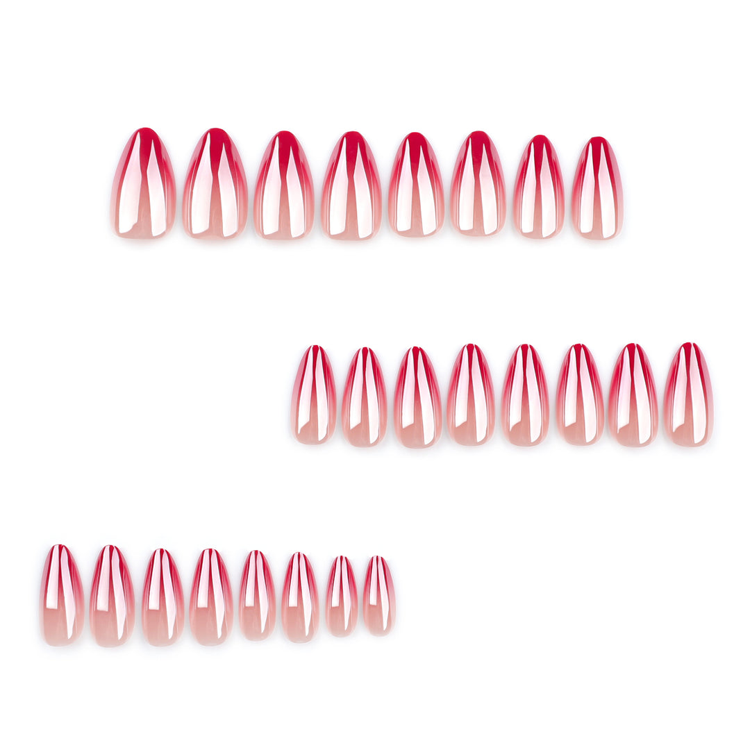 Artful nail art with trendy gradient Kalsten