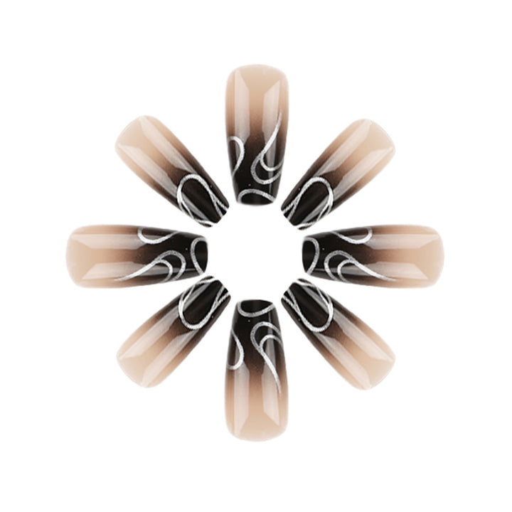 Artistic Long-Lasting Gel Nail Extensions Kalsten