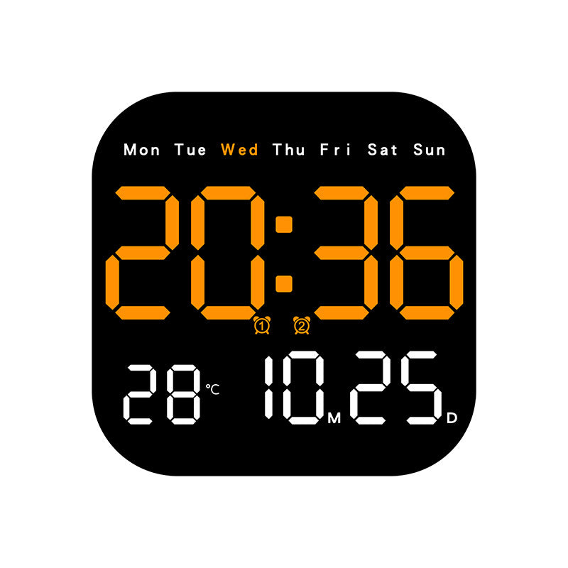 Digital Multi-Function Alarm Clock with Temperature and Date Display Kalsten
