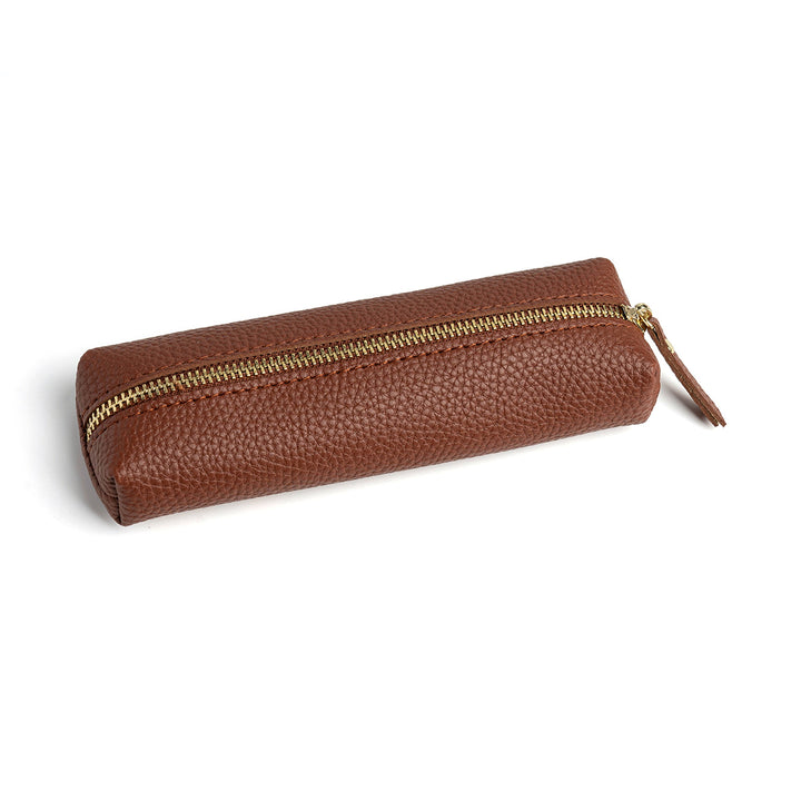 Leather Zippered Pencil Case Kalsten