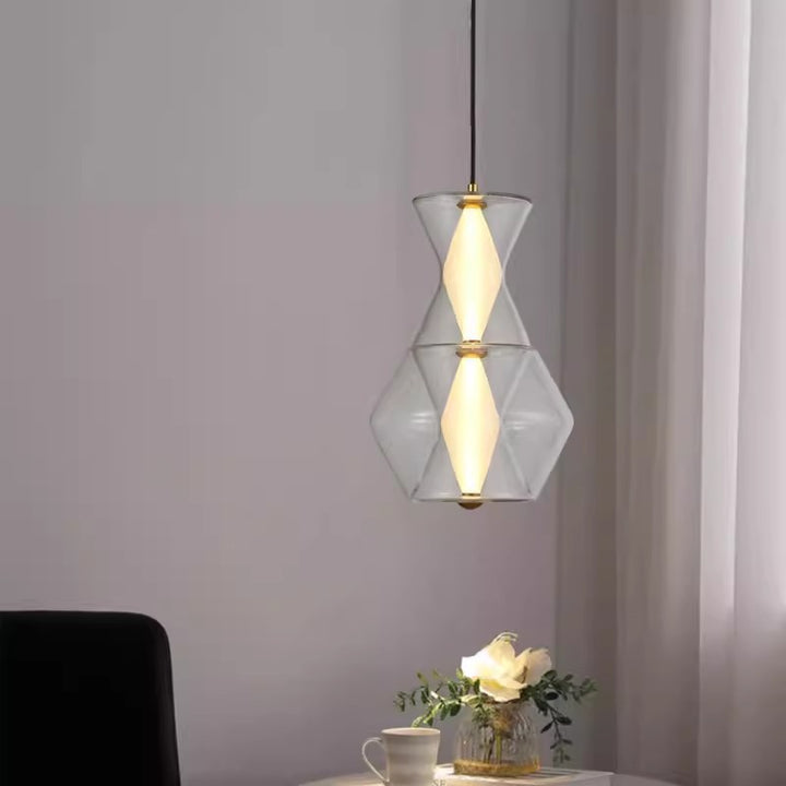 Artistic Glass Pendant Light