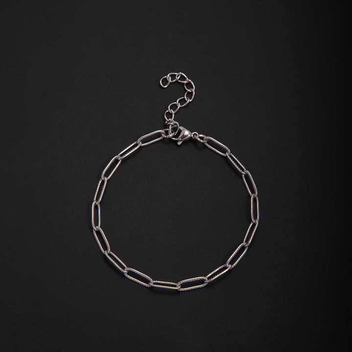 Textured Chain Link Bracelet Kalsten