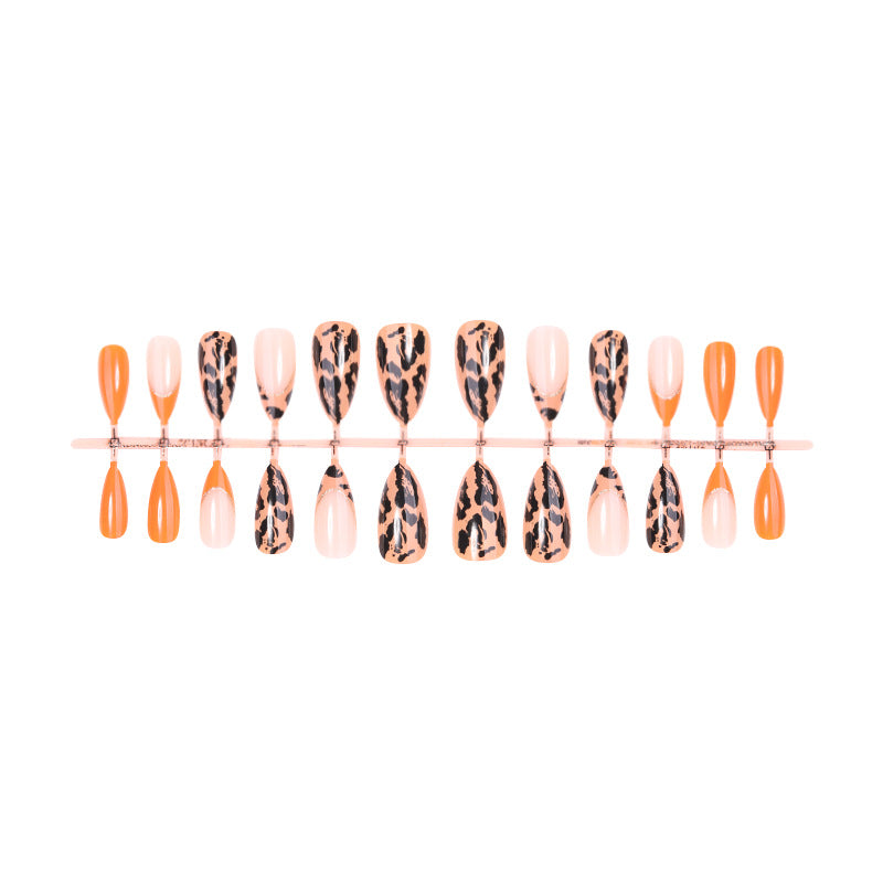Creative Leopard Print Press-On Nails kalsten