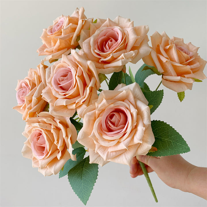 Decorative Faux Rose Bouquet