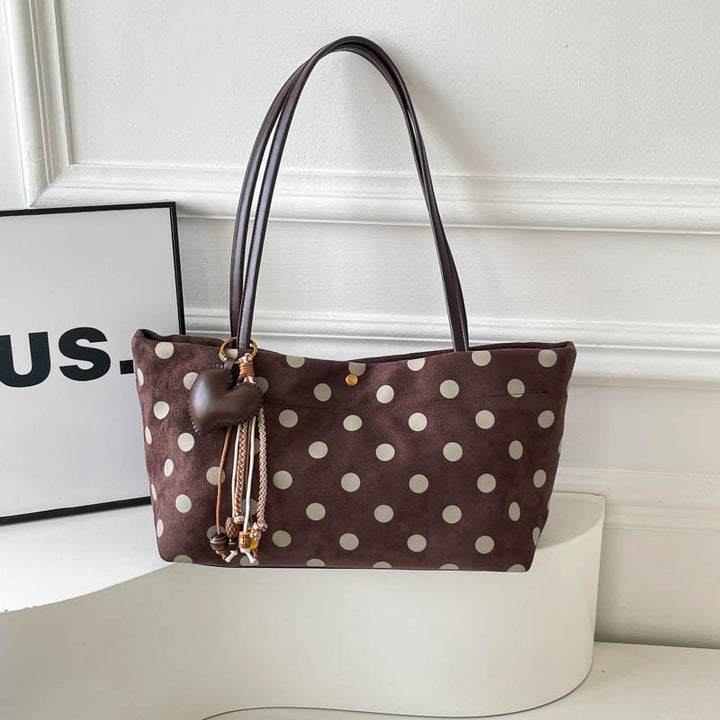 Suede Shoulder Tote Bag Kalsten